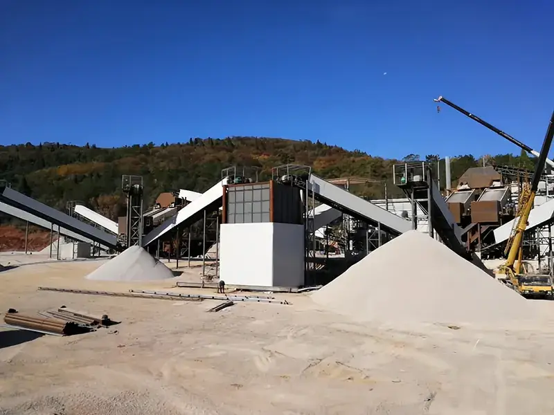 1000 TPH Dolomite Crushing Project in Hubei