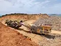 300 TPH Mobile Granite Crushing Plant in Fujian