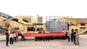 350 TPH Construction Waste Recycling Plant in Foshan