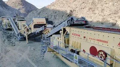 Granite Crushing Project in Lanzhou, Gansu (300 tons per hour)