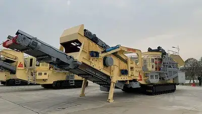 Mobile Crushing Plant Project in Huanggang, Hubei (300 tons per hour)