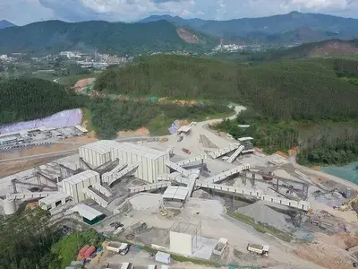 Aggregate Plant Project in Huizhou, Guangdong (1500 tons per hour)