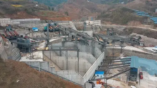 PCZ1615 Heavy Hammer Crusher Used in Aggregate Plant Project in Shiyan, Hubei