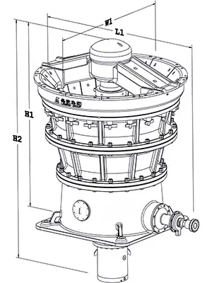 Hydraulic Gyratory Crusher Dimensions