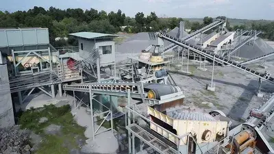 Aggregate Production Line in Binh Phuoc, Vietnam