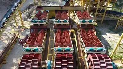 Sand Making and Washing Project in Jiangmen, Guangdong