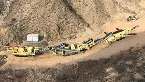 Mobile Crushing Plant Project in Gansu
