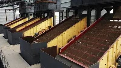 Vibrating Screen used in Wuzhou City Investment (Huaqun)’s Project in Guangxi