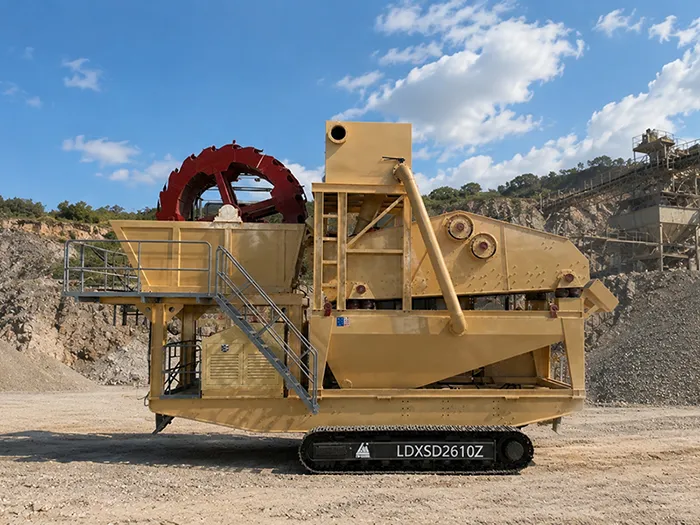 Track-Mounted Mobile Sand Washing Plant